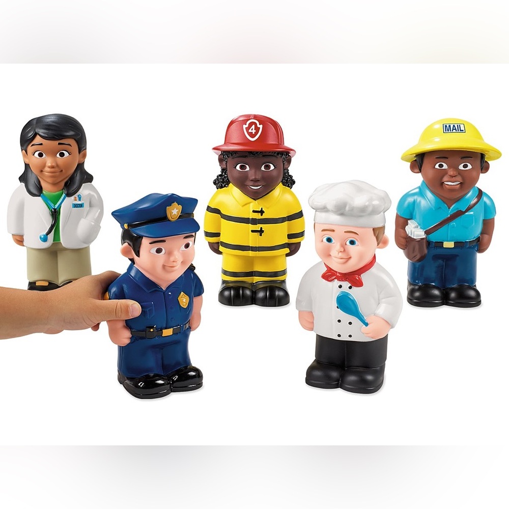 Kids Play Figures Set - Multicolor| Soft & Safe Community Helpers